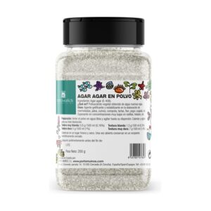 Agar Agar en Polvo PET Bio 200g